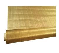 Treillis en cuivre, Laiton et pourpre tissés par cuivre de maille du tamis 10-200 for des métiers fondants filtre(Brass 1x1m,40 mesh)