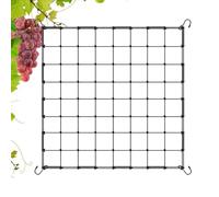 Treillis en treillis - Treillis pour plantes d'intérieur, Filet de protection du jardin Crochet Treillis pour concombres Support pour plantes Légumes Fruits Lit surélevé Filet de jardin élastique avec