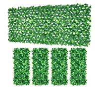 Treillis Extensible Clôture Artificielle en Feuilles de Lierre