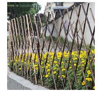 Treillis extensible en bambou pour plantes grimpantes - Séparateurs de jardin robustes et décoration murale