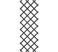 Nature Treillis de jardin 50x150 cm bois anthracite, filet de jardin,,, support de plantes G