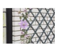 Treillis de jardin en PVC anthracite 50x150 cm