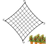 Treillis Filet de treillis - Très résistant - Élastique - Multi-usage - Filet de soutien pour plantes - Filet de croissance - Pour fruits, pois, vignes, intérieur et extérieur, culture hydroponique