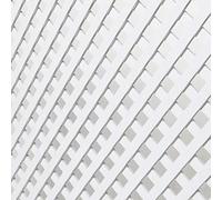 Treillis Fixe en PVC Blanc 18 MM