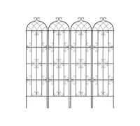 VEVOR Treillis jardin pour plante grimpante métal antirouille 51 x 220 cm 4 pcs