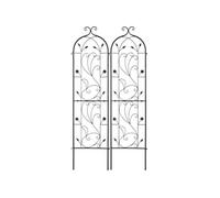 VEVOR Treillis de jardin 38 x 152 cm métal antirouille rosiers & concombres 2 pcs