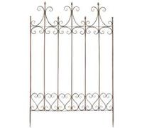 Treillis massif en fer Flieder 150 x 100 cm , Marron antique G