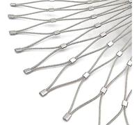 Treillis Métallique Cloture Jardin Filet de Sécurité Grillage Rigide for Garde-Corps D'extérieur, Filet de Protection D'escaliers de Balcon(0.8x6m)