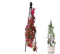 Treillis métallique de jardin Support pour fleurs en tour | Guide de culture des concombres pour tomates concombres roses jardin extérieur patio balcon serre cour arrière