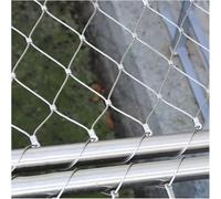 Treillis métallique en Acier Inoxydable 304, câble Flexible, Maille de Type X, Filet Cage for volaille, Anti-Chute à Haute Altitude, clôture for Jardin, Ferme, Terrain Football