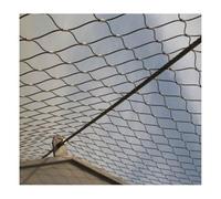 Treillis métallique en acier inoxydable, Clôture de protection contre les chutes d'escalier balcon jardin(30 * 2m/98.4 * 6.5ft)