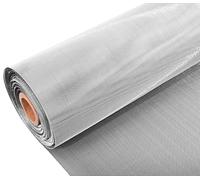 Treillis métallique en acier inoxydable, tissé fin #80 - trou de 0,2 mm for bricolage, ventilation, filtre, sécurité, fenêtre et garde(1x1m)