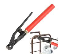 Treillis Métallique - Ligaturer Rotative, Mécanisme De Rotation, En Acier Durable | Outil Pratique Pour La Pose De Treillis Métallique, Poignée Rotative 360° Pour Chantiers, Cl