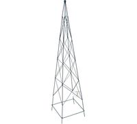 Treillis métallique pour plantes en bac Pyramide 90cm Spalier Grille de treillis