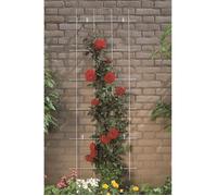 Treillis métallique rectangulaire en acier galvanisé NATURE - 42,5xH145cm - Gris