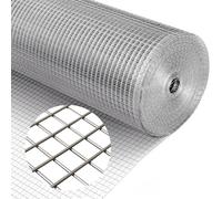 Treillis métallique soudé en acier inoxydable, tissu durable pour filet de jardin, poulailler et enclos pour animaux, facile à couper