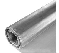 Treillis métallique tissé en Acier Inoxydable 60 Mailles, Treillis métallique tissé en Acier Inoxydable 304, moustiquaire de Jardin en Maille Durable, idéal pour l'évent, Le Filtre, l'airbrick