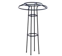 Treillis obélisque de jardin pour plantes grimpantes - Support en métal de 145 cm pour roses, vignes, clématites et jasmin - Design élégant de parapluie pour décoration de jardin et croissance des