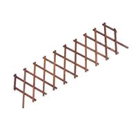 Treillis Plantes pour Bois Marron Jardin Extensible de Grimpantes | Support Mural, Usage en Cloison ou Jardinière, Connexion Solide, Réutilisable, Adapté aux Concombres