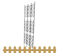 Treillis portable pour , structures obélisques de culture de légumes, cadre de support en métal avec design décoratif, organiseur compact d'intérieur et d'extérieur avec fonction d'installation