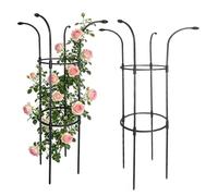 Treillis pour - Cage d'escalade verticale avec cadre de jardin résistant à la rouille et durable | Vigne extérieure rose clématite dragon fruit hortensias pothos cadre de