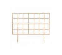 Treillis pour carrés potagers naturel L - L 3,8 x l 118,2 x H 84,9 cm - Beige