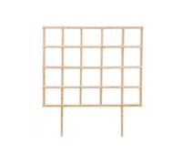 Treillis pour carrés potagers naturel S - L 3,8 x l 78,2 x H 84,9 cm - Beige