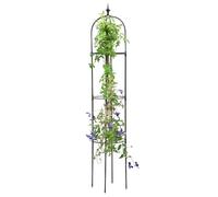 Treillis pour d'escalade en plein air, obelisk trallis | Metal Garden Trellis pour ,Cadre de support de jardinage lourd, support en pot, support de rose pour extérieur int