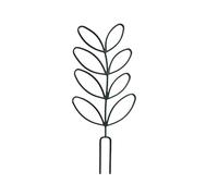 Treillis pour d'intérieur, 2 pièces de support pour pots de jardin, piquets de vignes grimpants en ABS en forme de feuille de nid d'abeille, cadre de croissance de lierre avec petites fleurs