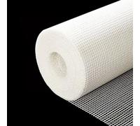 Treillis pour enduits et plâtrage, Rouleau de maille en fibre verre Orange blanc 50m-200m 0.3cm-0.5cm, renfort d'isolation(White,200mx0.4cm)