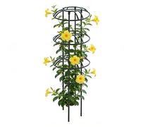 Treillis pour grimpantes, Construction Robuste et résistante, Tuyau en Fer, PE, tréillis de Jardin, Treillis de Jardin Parapluie en métal, Design décoratif élégant, pour Fleurs en Pot, légumes