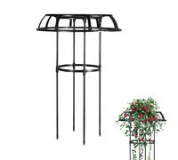 Treillis pour grimpantes d'extérieur, treillis rose extérieur, clématite en forme de parapluie en acier - vigne soutient la tour de , cage de autoportante pour grimper les vignes