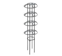 Treillis pour grimpantes - Support de jardin en métal antirouille - Treillis obélisque pour vignes | pour clématites, fleurs, fruits, légumes, vignes, intérieur et extérieur, serre en pot