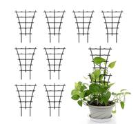 Treillis pour plantes en pot,Treillis pour plantes en pot | Échafaudage de plantes d'intérieur - Treillis de jardin de 8 pièces pour plantes grimpantes d'extérieur et d'intérieur, support pour plantes