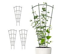 Treillis pour Plantes grimpantes 4 Pack 40 cm Support de Plante pour Le Jardin élevé en métal Fort