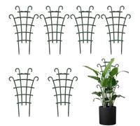 Treillis pour Plantes Grimpantes,6 pcs Treillis Plante Grimpante Exterieur,Support Plante Grimpante,Supports pour Plantes de Jardin,Treillis de Jardin pour Plantes pour Mini Vignes,Plantes Grimpantes