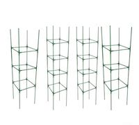 Treillis pour plantes grimpantes fiable - Support robuste pour tomates et haricots - Croissance saine dans des espaces limités (D)