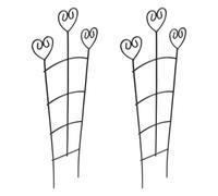 Treillis pour Plantes Grimpantes Forme Éventail Finition Sablée | Structure Ouverte à Couches Croisées, Système Extensible, Évite L’emmêlement des Branches, Balcon et Cour