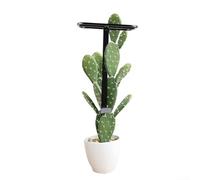 Treillis vertical en métal robuste, support multifonction pour plantes grimpantes de jardin pour intérieur et extérieur, 30,5 x 30,5 x 127 cm