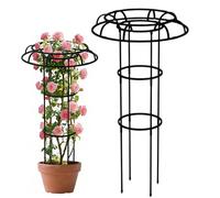 Treillis Vertical pour grimpantes en Forme de Parapluie, pour vignes, Fleurs, Pois, Haricots, tomates, Balcon, Cour