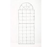 Treillage en fer VIVA avec fixation murale , Blanc antique Blanc