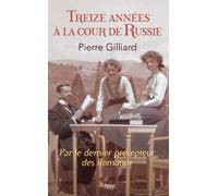 Treize années à la cour de russie