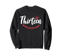 Treize #Officialteenager 13e Anniversaire Fille 13 Ans Sweatshirt