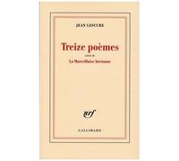 Jean Lescure – Treize poèmes / La Marseillaise bretonne – Livre