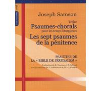 Treize Psaumes-chorals pour les temps liturgiques - Joseph Samson - Cerf - broché - Partition