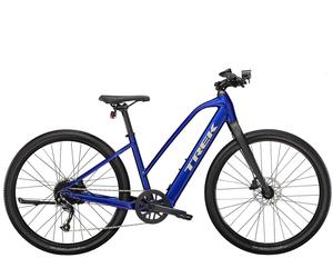 Trek Bikes Dual Sport+ 2 Stagger Bleu Aluminium XL 69,8 cm (27.5 ) 17,3 kg Lithium-Ion (Li-Ion)