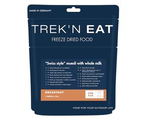 Trek´n Eat céréales "a la suisse" avec poudre de lait - nutrition