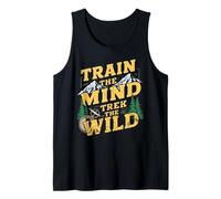 Trek The Wild is Motivation pour L'Aventure en Plein air Débardeur