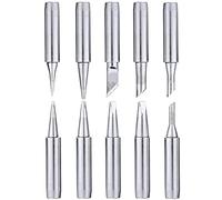 Treki 10pcs Pointes de Fer à Souder Kit 900M Remplacement de Pointes à Souder Pannes à Souder Pour Hakko Radio Shack TENMA ATTEN QUICK Aoyue Yihua