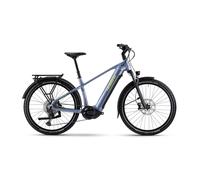 Vélo électrique Haibike Trekking 7.5 High i720Wh Shimano Deore XT M8100 gris métallisé - S